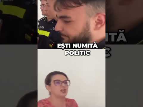 Saioc Marian se ceartă cu o directoare + poliția #shorts #viral #romania