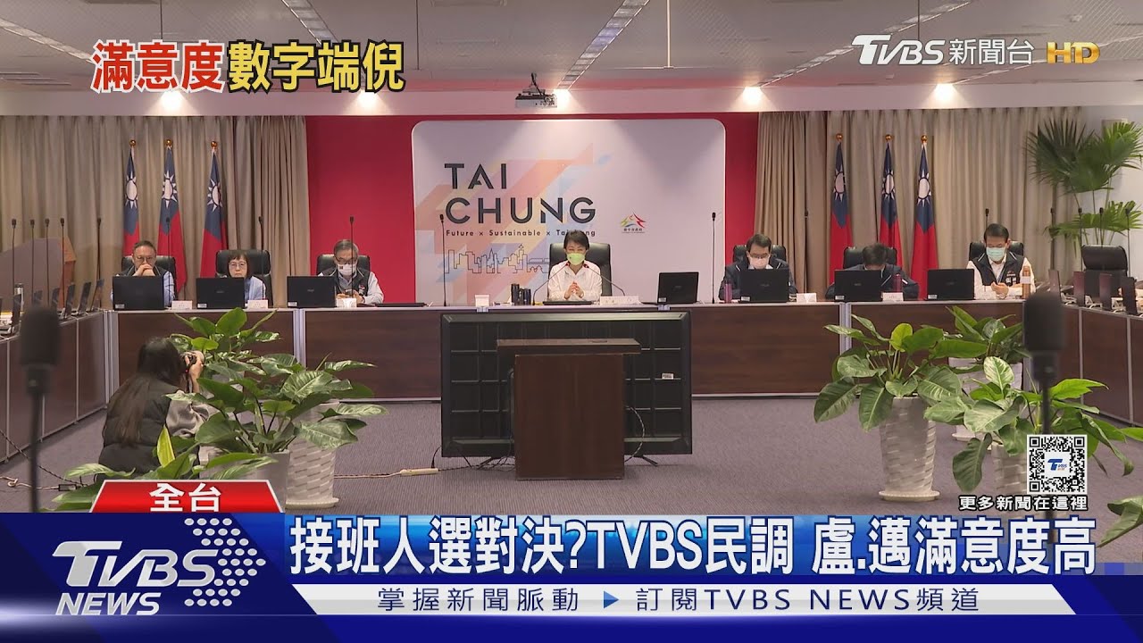 接班人選對決?TVBS民調 盧邁滿意度高