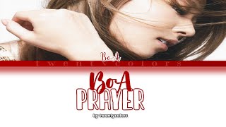 BoA (ボア) - Prayer (Color Coded Lyrics Kan/Rom/Eng)