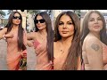 Rakhi Sawant At Durga Maa Puja Pandal In Mumbai Today