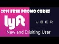 FREE LYFT promo codes 2019 New and Curre