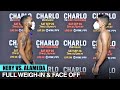 LUIS NERY & AARON ALMEDA WEIGH IN & GO FACE TO FACE! (FULL WEIGH IN / PESAJE COMPLETO )
