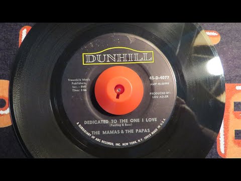 The Mamas & The Papas - Dedicated to the One I Love (Mono Mix) - Vinyl 45 rpm - 1967