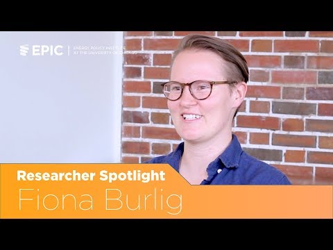 Researcher Spotlight: Fiona Burlig