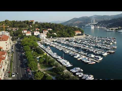 Gruž in Dubrovnik, Croatia | 4K Drone Video