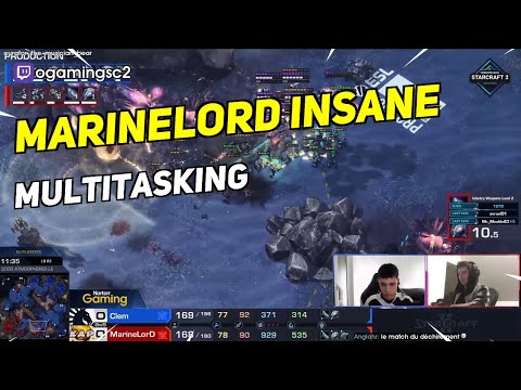 MARINELORD INSANE MULTITASKING | Daily StarCraft II Plays