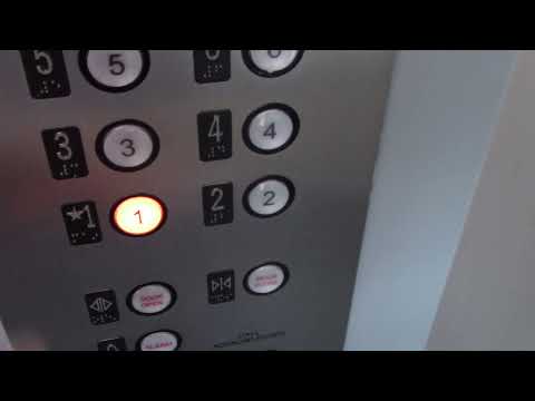 Dover Traction Glass Elevators @ a Parking Garage in Charleston, WV