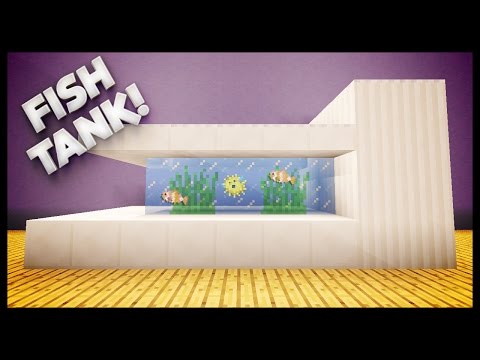 Biggs87x - Minecraft - How To Build A Fish Tank