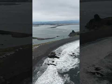 Desembocadura del Río Biobío | Enero 2026 🌊🌿 #Chile #Hualpen #Biobio #4k #Naturaleza