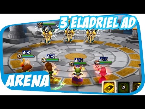 Summoners War VS Triple Eladriel Arena Defense