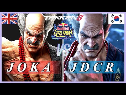 Tekken 8 HEIHACHI FIRST PROs Match ⚡ JDCR vs JoKa ⚡ Red Bull Golden Letters 2024