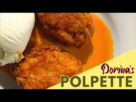 Italian Polpette di Pane! Meatless Meatballs!