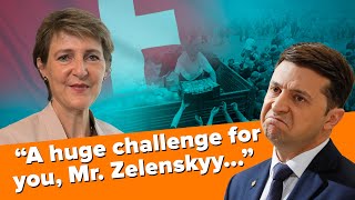Swiss President Simonetta Sommaruga on Zelenskyy, Oligarchs, and Coronavirus. EXCLUSIVE