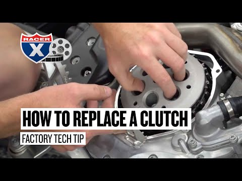 Racer X Films: How to Replace a Dirt Bike Clutch