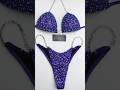 Purple Radiance Wellness Competition Suit B179W