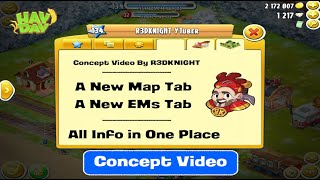 Hay Day Concept Video - New UI Map and EMs Tab