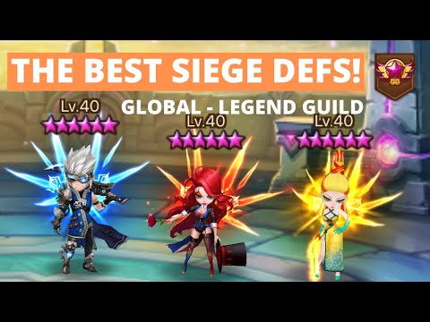 The #1 Siege Guild's DEFENSES & Why it works - Summoners War