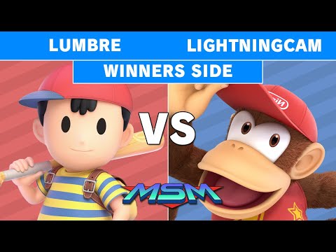 MSM 204 - Lumbre (Ness) Vs LightningCam (Diddy Kong) Winners Pools - Smash Ultimate