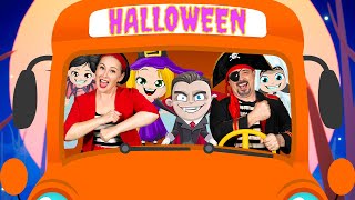 Halloween 🎃 Wheels On The Bus | Lah-Lah Kids Songs & Nursery Rhymes