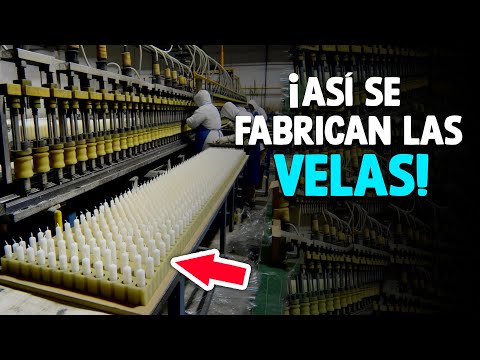 ¿Cómo Se Hacen Las Velas? [Proceso En Fábrica]