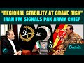 Iranian FM Araghchi Meets Pak Army Chief In Islamabad Tehran RUSHES To Stop India Pakistan War
