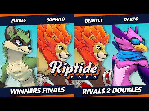 Riptide 2025 WINNERS FINALS - elkiies & Sophilo Vs. Beastly & Dakpo - Rivals of Aether II - RoA2