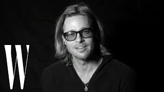 Brad Pitt on Gary Oldman, Movie Deaths, and Advice from Jodie Foster | Screen Tests | W Magazine