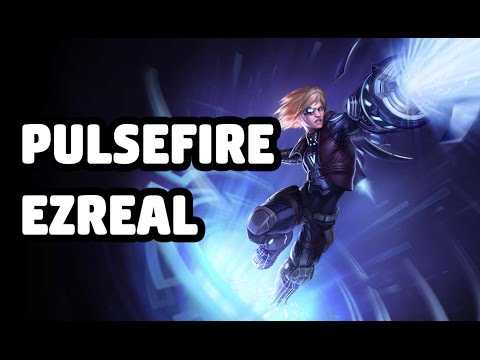 PULSEFIRE EZREAL SKIN SPOTLIGHT - LEAGUE OF LEGENDS