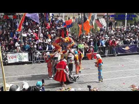 Danza Negrillos de Andahuylas, Ing  Agropecuaria Andahuaylas UNSAAC FIESTAS DEL CUSCO 2019