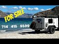 Runaway Campers Venturist 6x8 For Sale Off Road Camper Off Road Trailer Overland Trailer