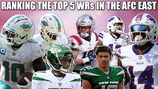AFC EAST ROUNDTABLE: Ranking The TOP 5 WRs in the AFC EAST
