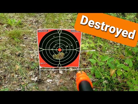 RangeMaxx Target Obliteration Using My Steyr Aug & .25g Airsoft BB's