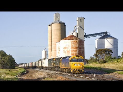 Australian Trains : Last Broad Gauge Mildura Freight