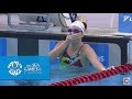 Swimming Womens 50m Breastroke Finals (Day 5.