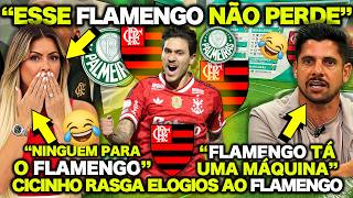 CICINHO NÃO POUPOU PALAVRAS e SE RENDEU ao FLAMENGO ! "ESSE FLAMENGO NÃO PERDE"
