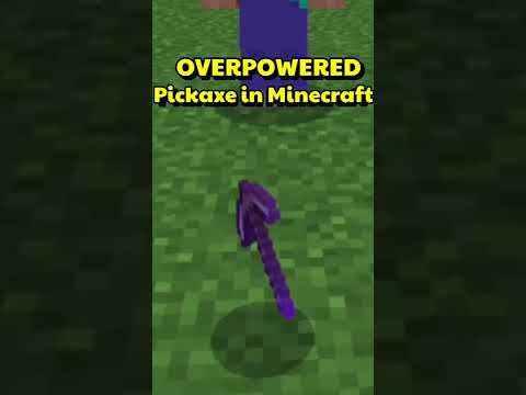 Insane Minecraft trick: Super OP pickaxe hack 🔥