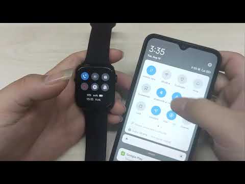 Correct method of connecting lemfo Iwo W37 to Bluetooth of smart phone