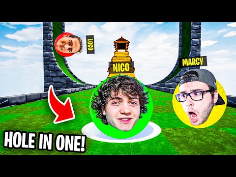 GOLF MA NICO DECIDE IL NUMERO DI BUCHE! - Mini Golf