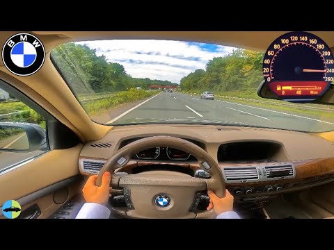 BMW 730d Probefahrt mit 300 PS (E65) | 4K | POV |