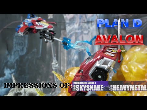 Power Hungry - PDA Impressions of Shapefhift Inc Sky Snake And Heavy Metal (Starscream and Ironhide)