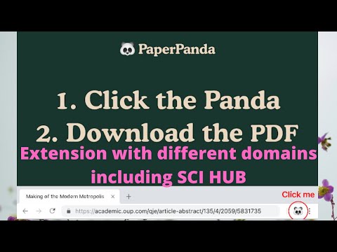 Why PaperPanda | Download Papers in PDF | Alternative to SCI HUB