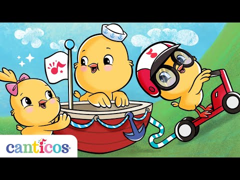 Canticos | ¡Yo sí puedo!/Yes I can! | Los Pollitos Ricky, Kiki, Nicky