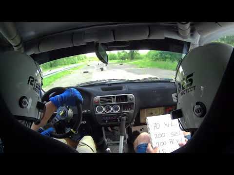 3 runda SMT 2018 D.Grzebinoga/K.Gamża Honda Civic SiR