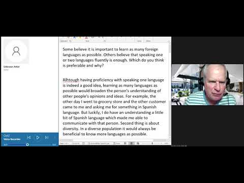 Wordiness and parallelism issues lower your TOEFL speaking practice test score.