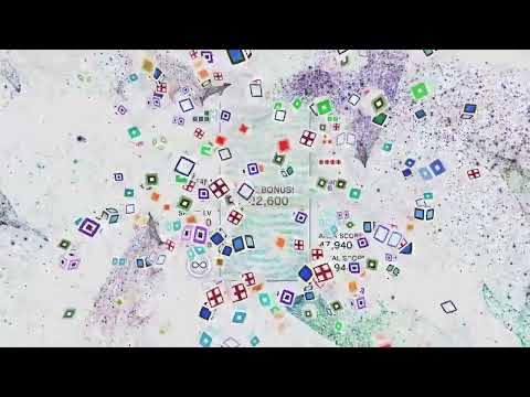 infinitris in tetris effect connected. (23 lines in zone)