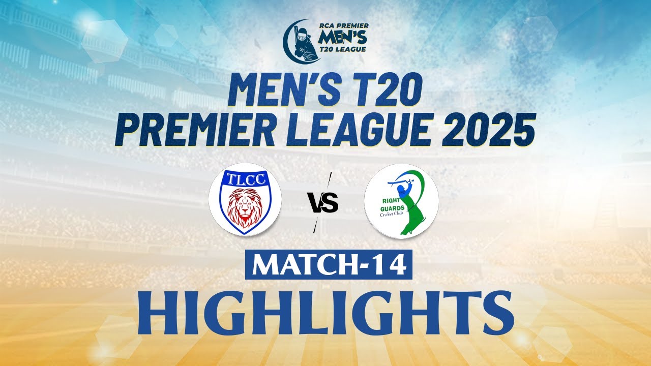 Tamil Lions CC VS Right Guards CC