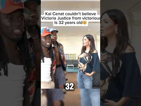 Kai Cenat couldn’t believe Victoria justice from victorious is 32 years old