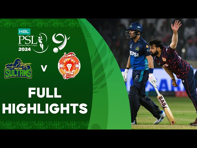 Full Highlights | Multan Sultans vs Islamabad United | Match 5 | HBL PSL 9 | M1Z2U