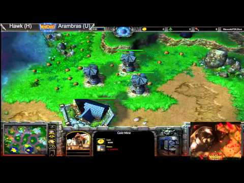 Must watchWc3 Araarambramssss (U) vs Hawk (H)