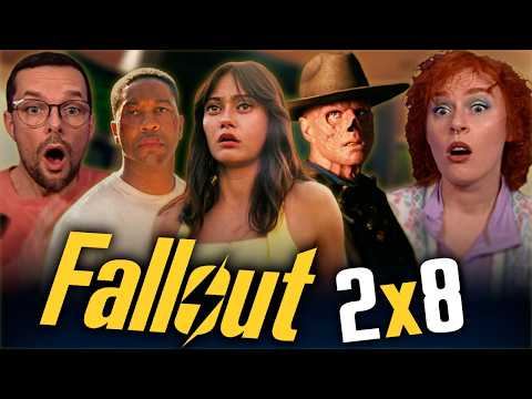 Fallout 2x8 REACTION! The Handoff | Gamers React | New Vegas | Season 2 FINALE Review